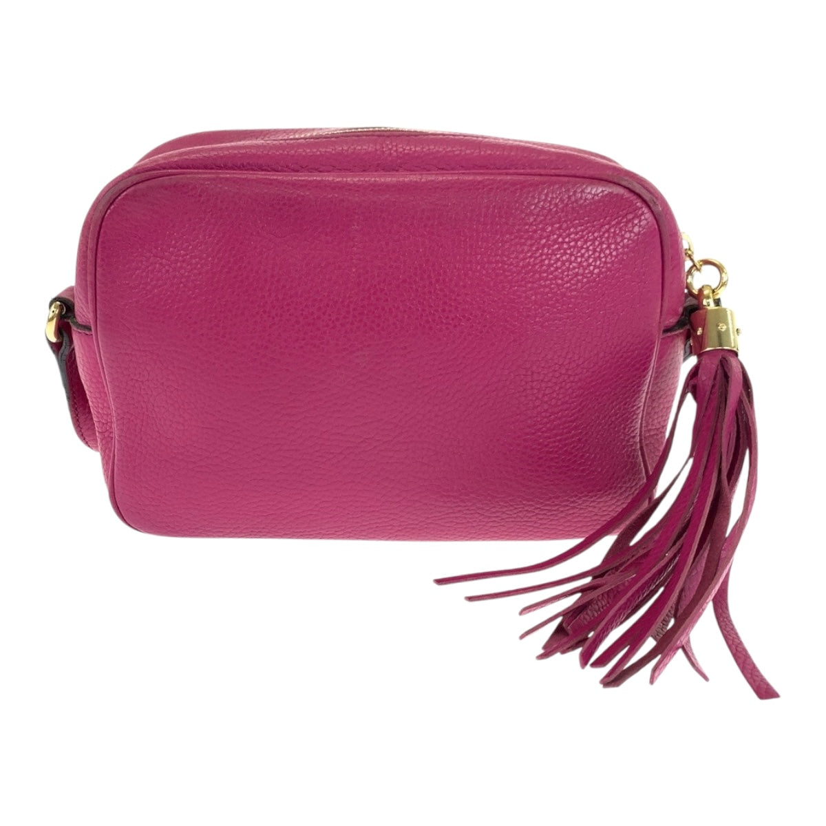 Gucci Purple Metal Soho Leather Gold Shoulder Bag