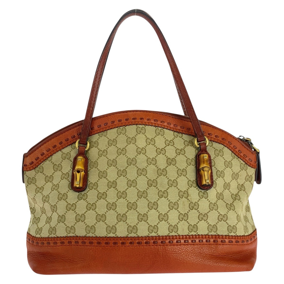 Gucci Bamboo 2Way Bag Canvas Travel Bag Bag 3