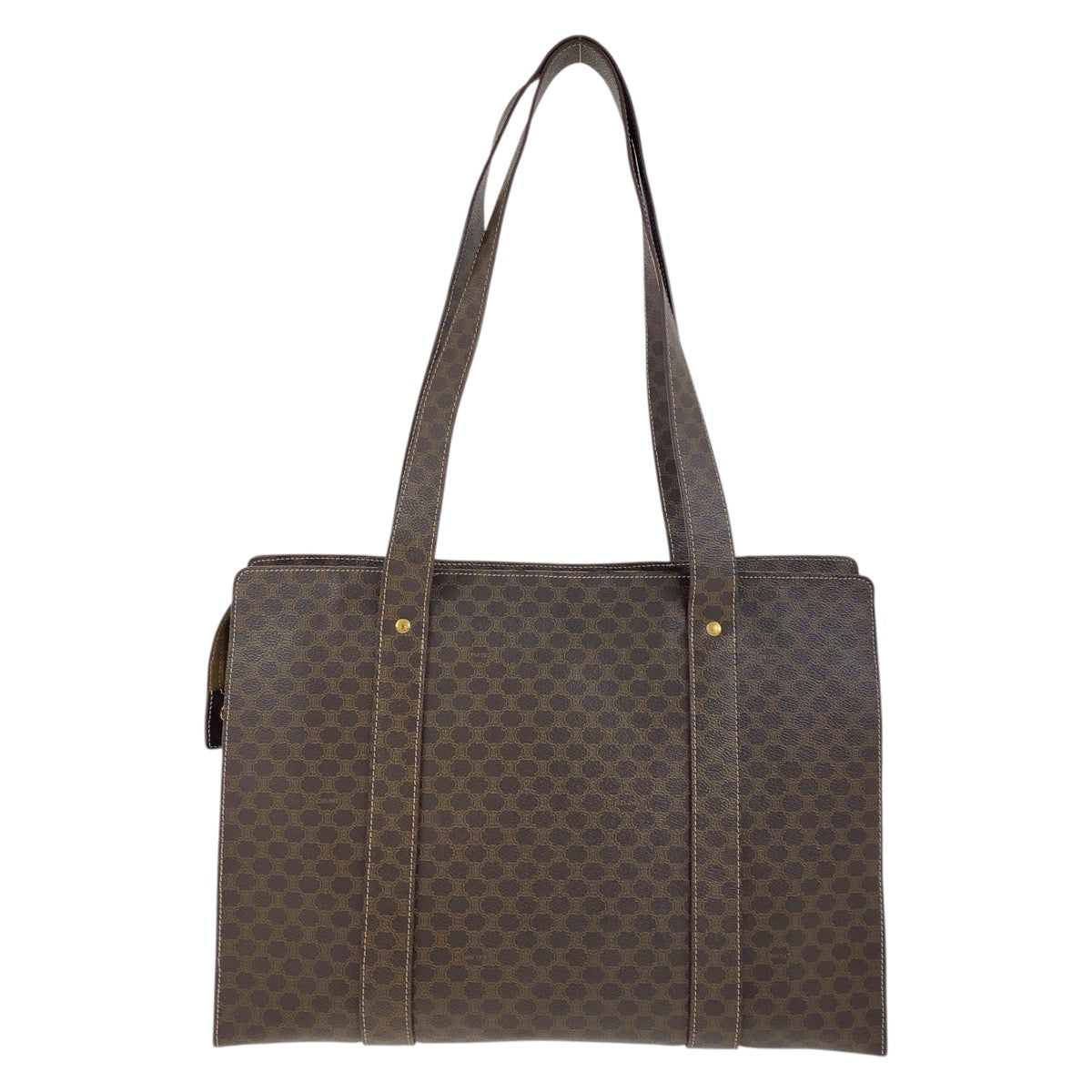 Tote Bag Mc Pvc Metal Macadam Brown Gold