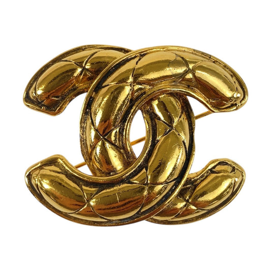 Chanel Matelasse Brooch