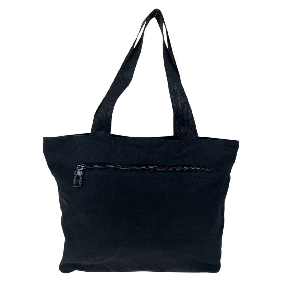 Tote Bag Silvermetal Tote Bag Shoulder Bag Nylon Black Logo Women