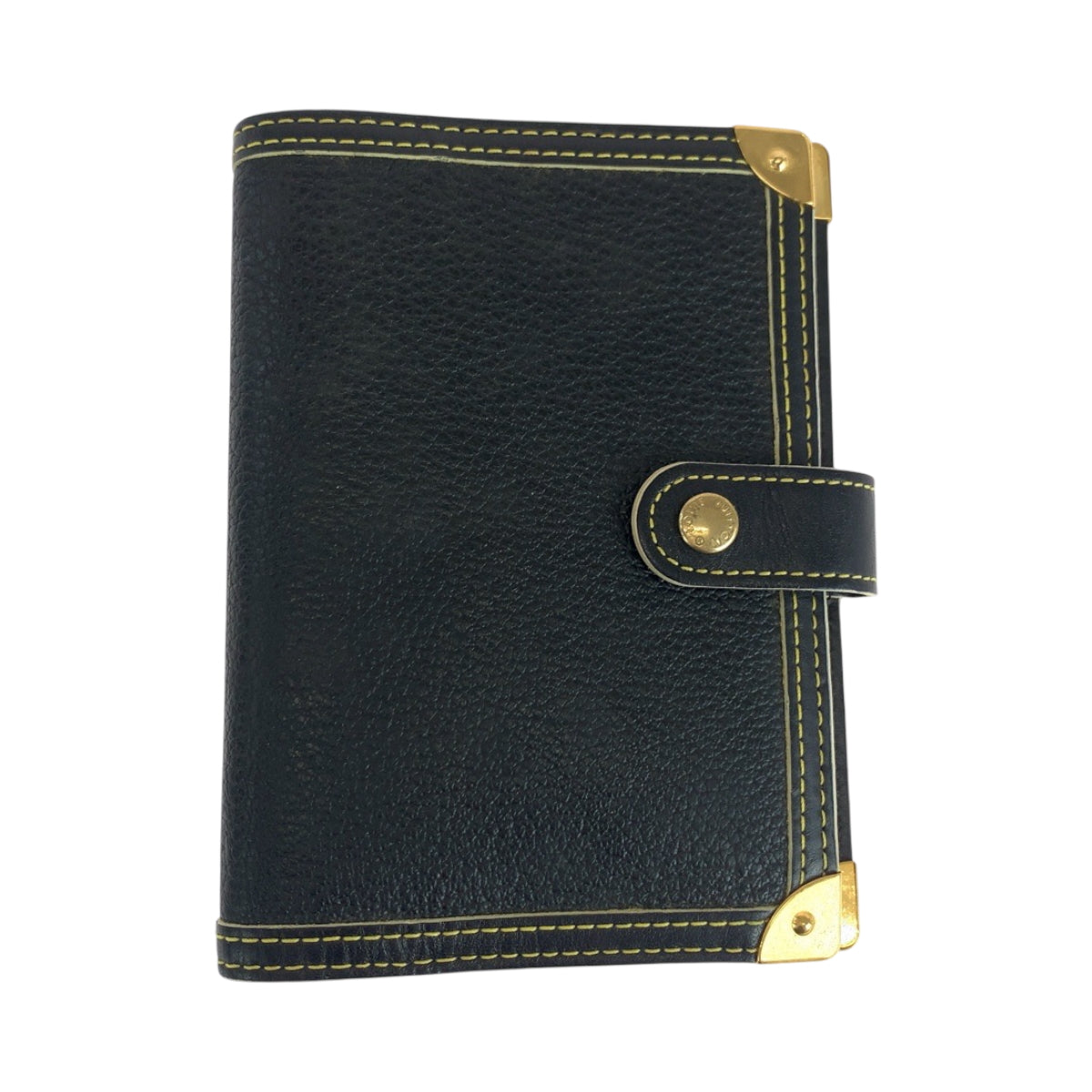 Louis Vuitton Notebook cover R20884 Notebook cover Leather Black Handbag