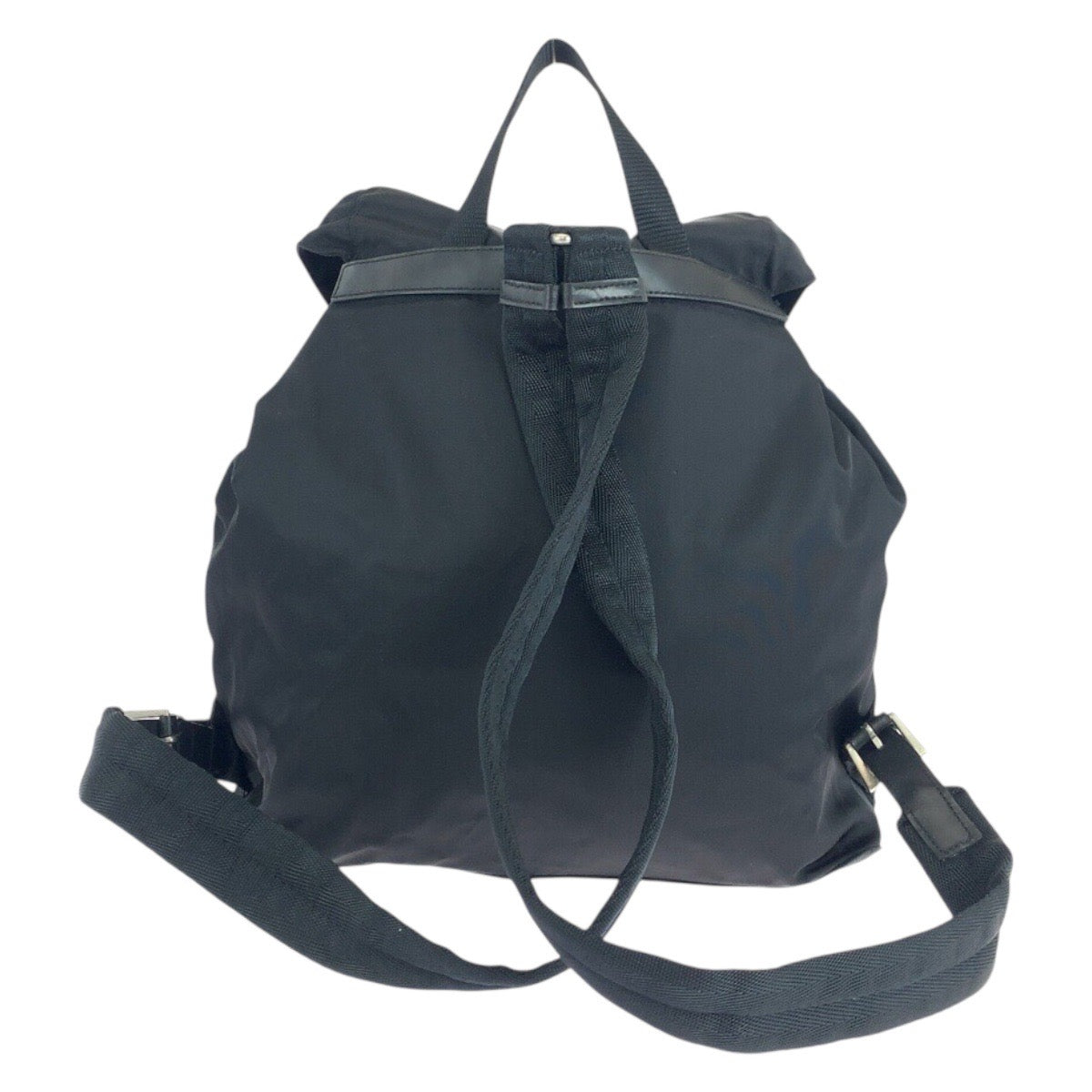 Backpack Silvermetal Test Handbag Leather Nylon
