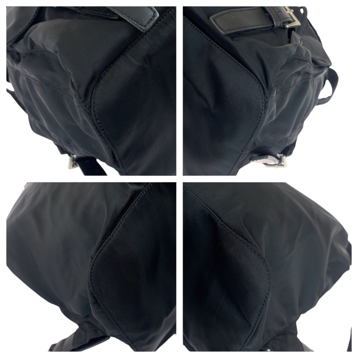 Backpack Silvermetal Test Handbag Leather Nylon
