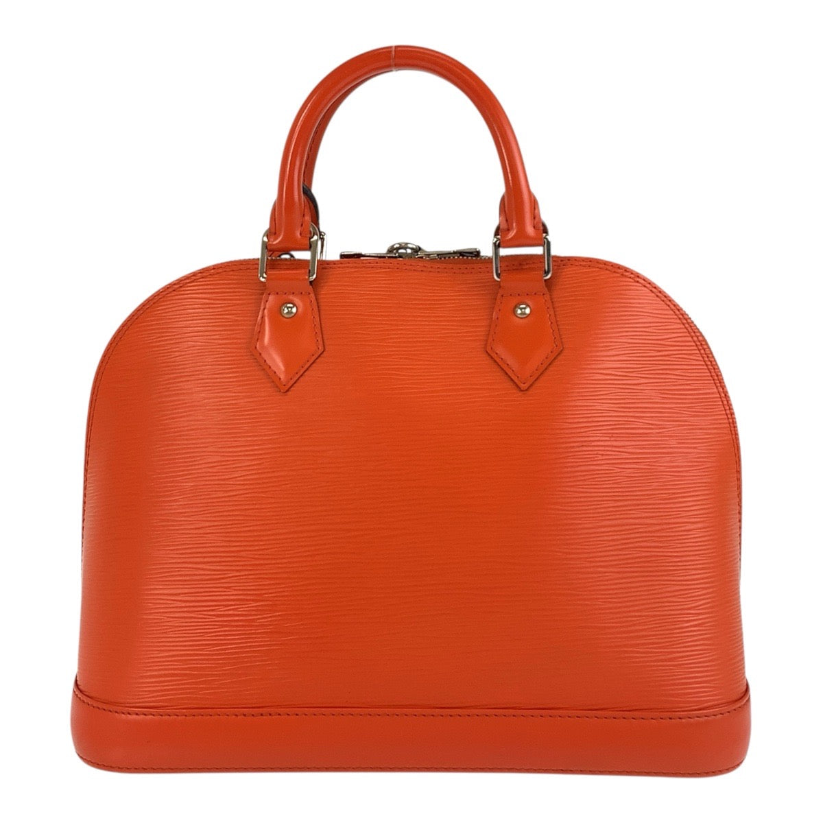 Louis Vuitton M40623 Pimon Leather Silver Orange Handbag