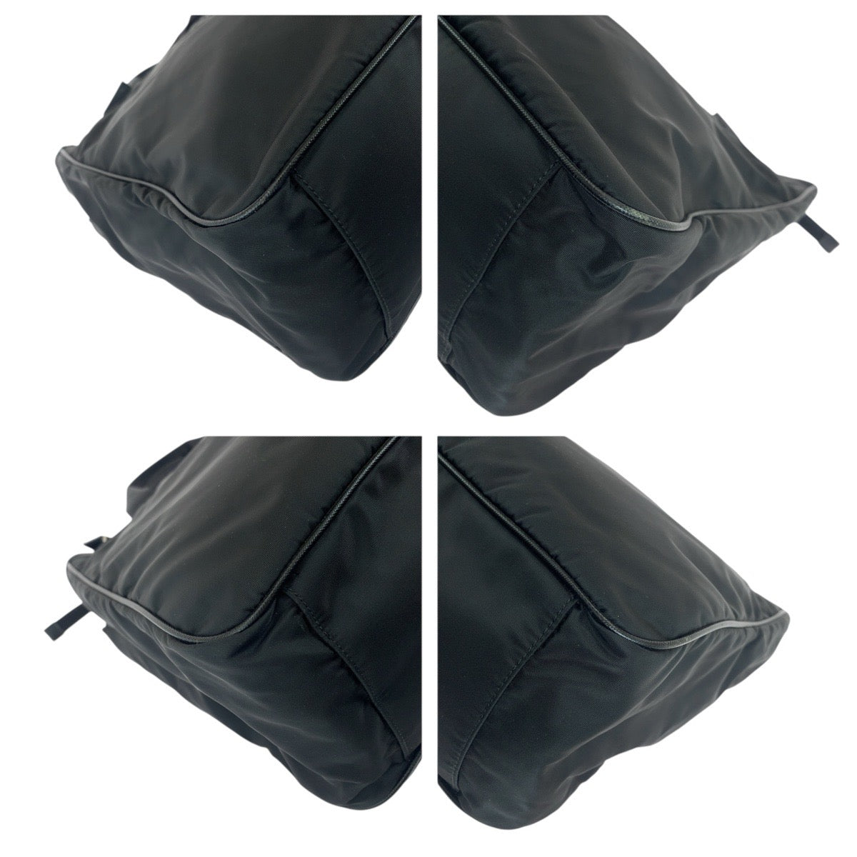 Business Bag Silvermetal Testo Saffiano Nylon Black Travel Bag