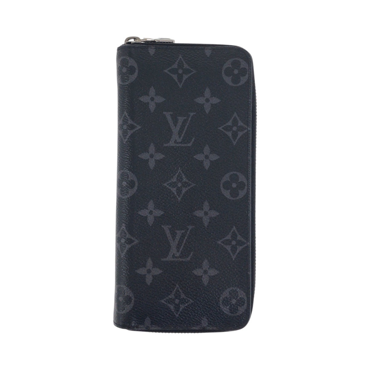 Louis Vuitton Long Purse M62295 PVC Eclipse Monogram Black Wallet Case