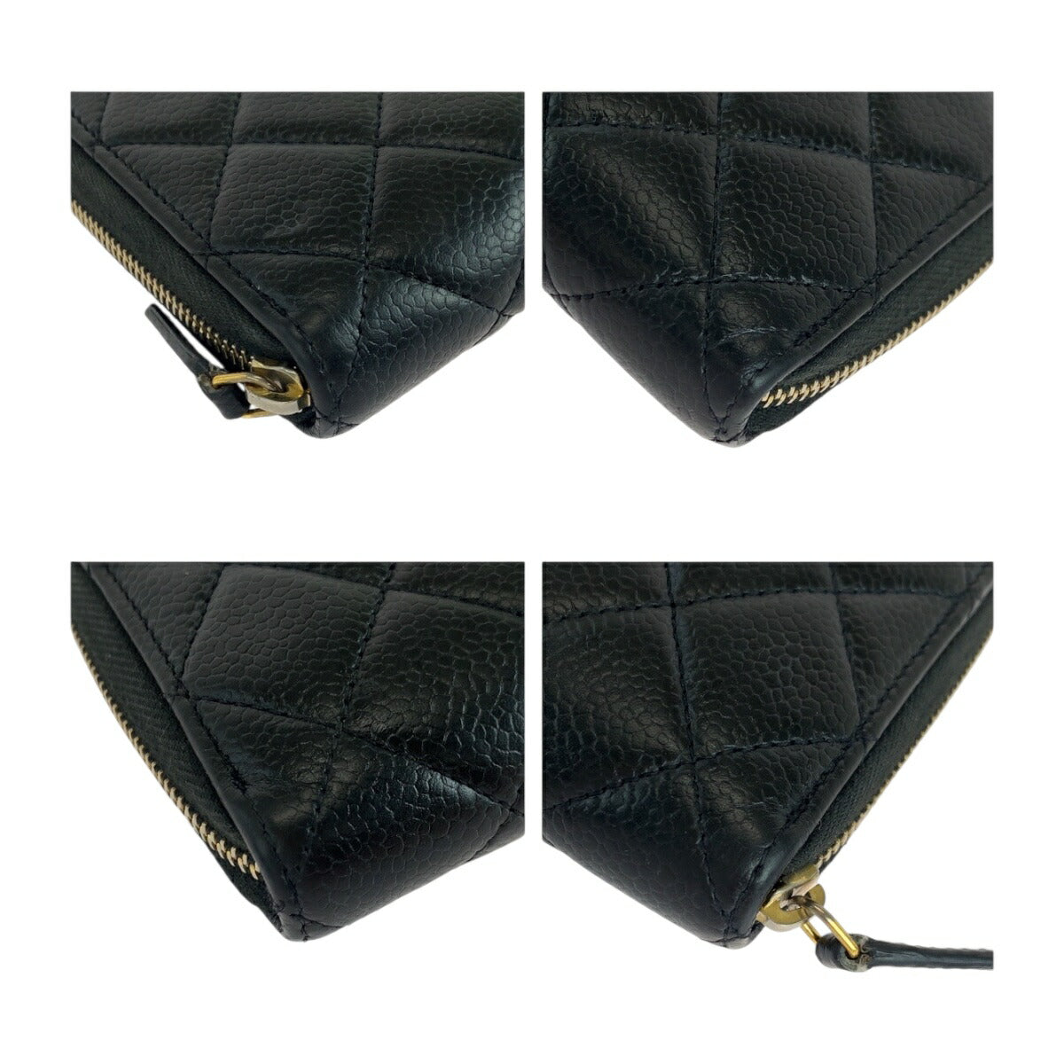 Chanel Matelasse Caviar Skin Long Wallet