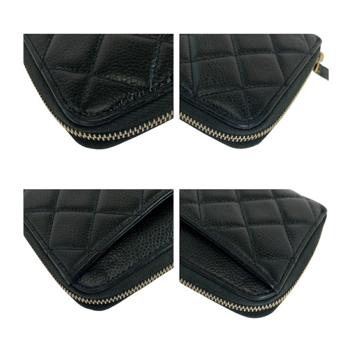 Chanel Matelasse Caviar Skin Long Wallet