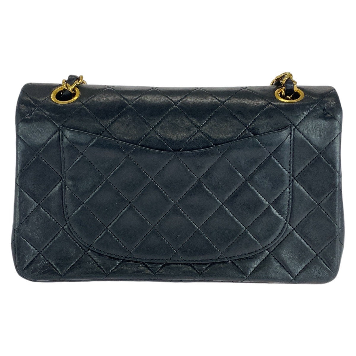 Chanel lambskin Black Gold Shoulder Bag