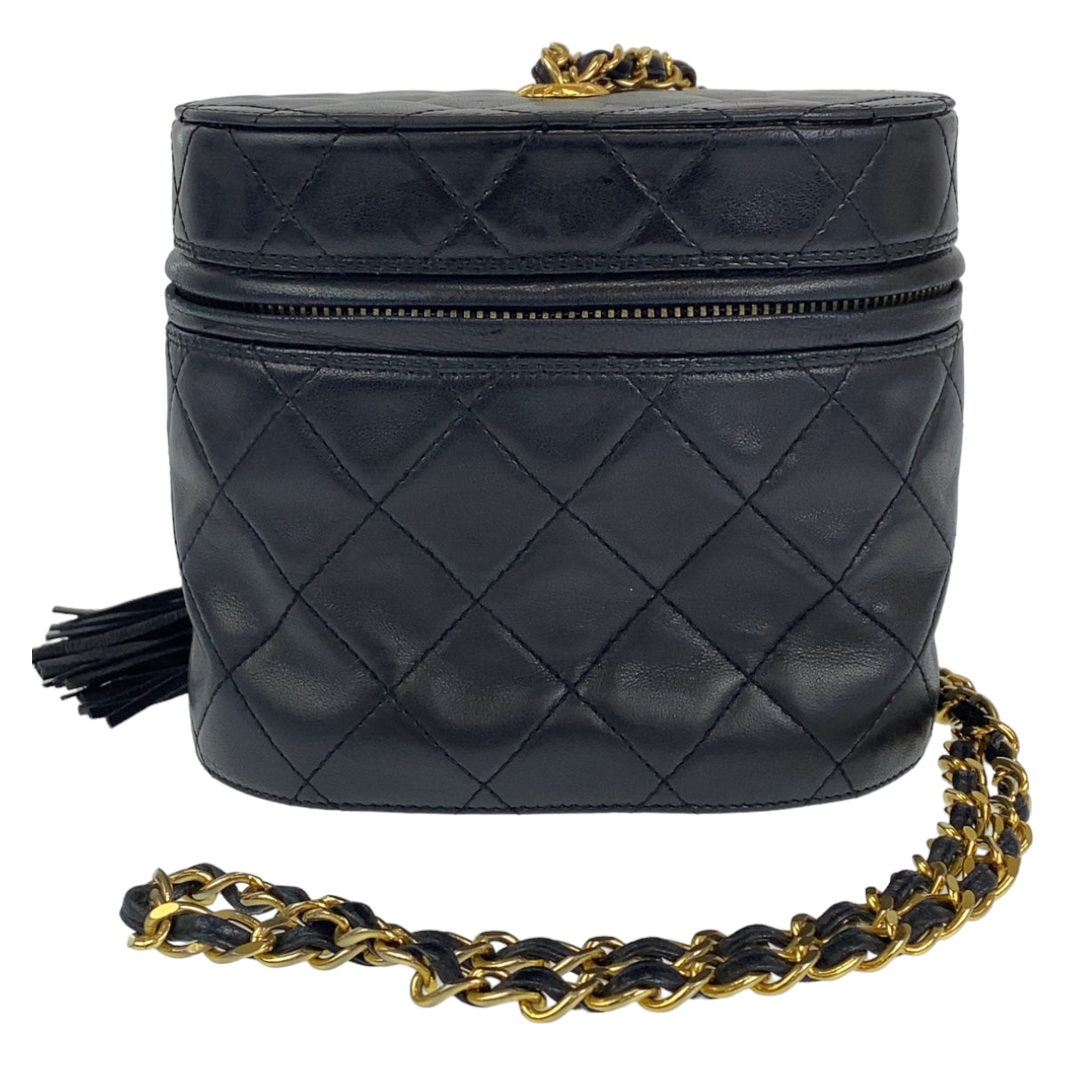 Chanel lambskin Black Gold Jewelry