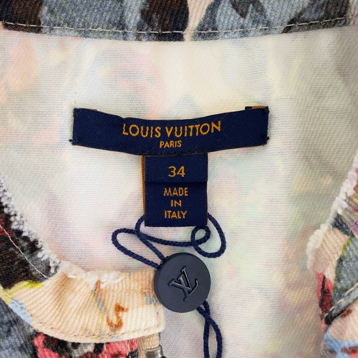 Louis Vuitton one piece RW222B SR6 FNRO27 Monogram Cotton Pink Gold Apparel