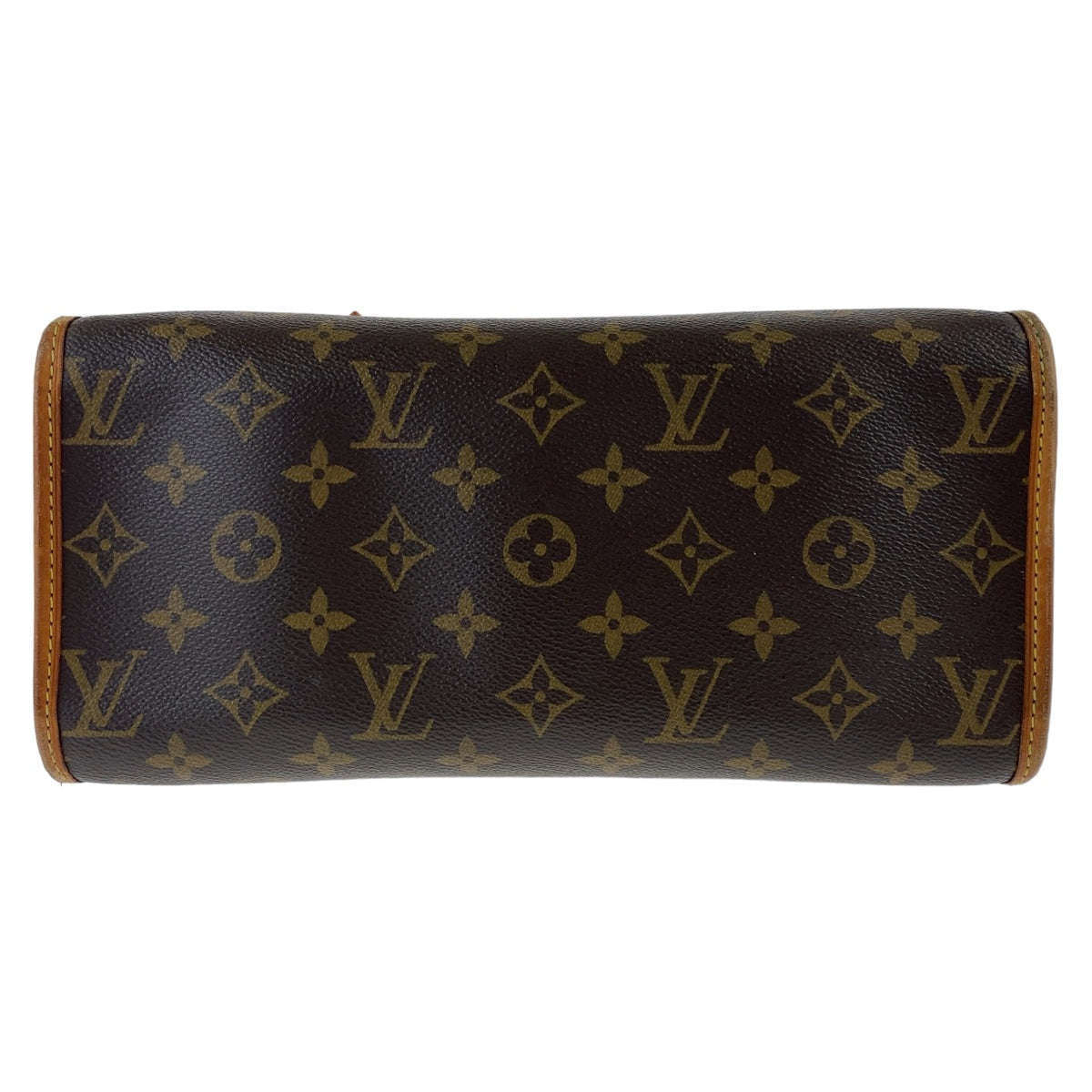 Louis Vuitton M40007 PVC Monogram Brown Gold Tote Bag