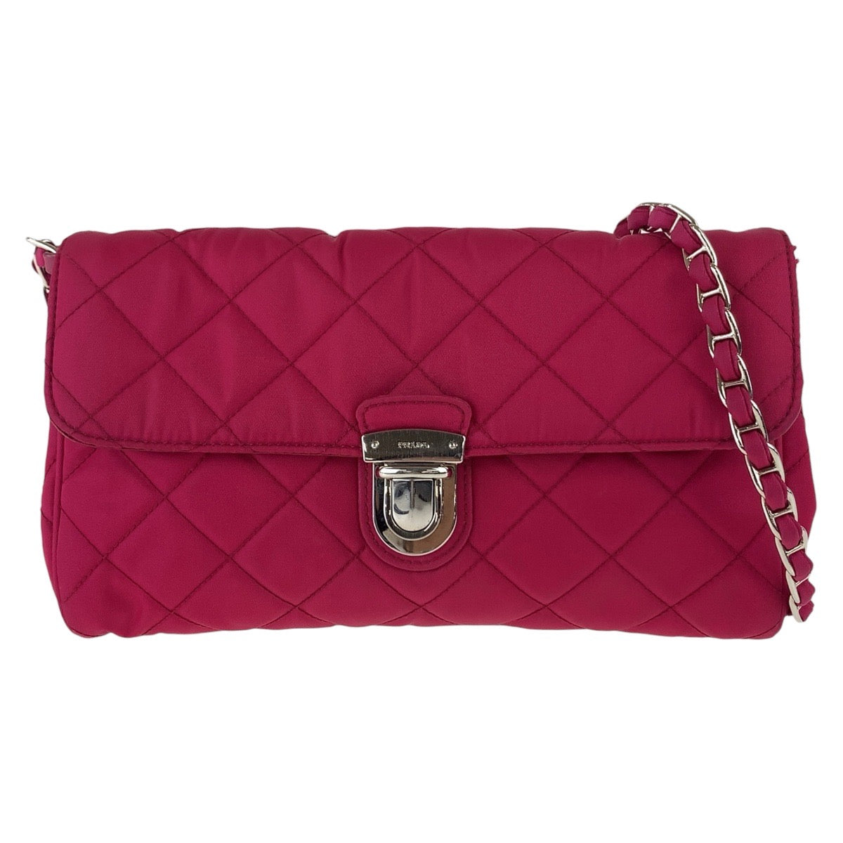 Prada Tessuto Impuntu Shoulder Bag Nylon Nylon Shoulder Bag
