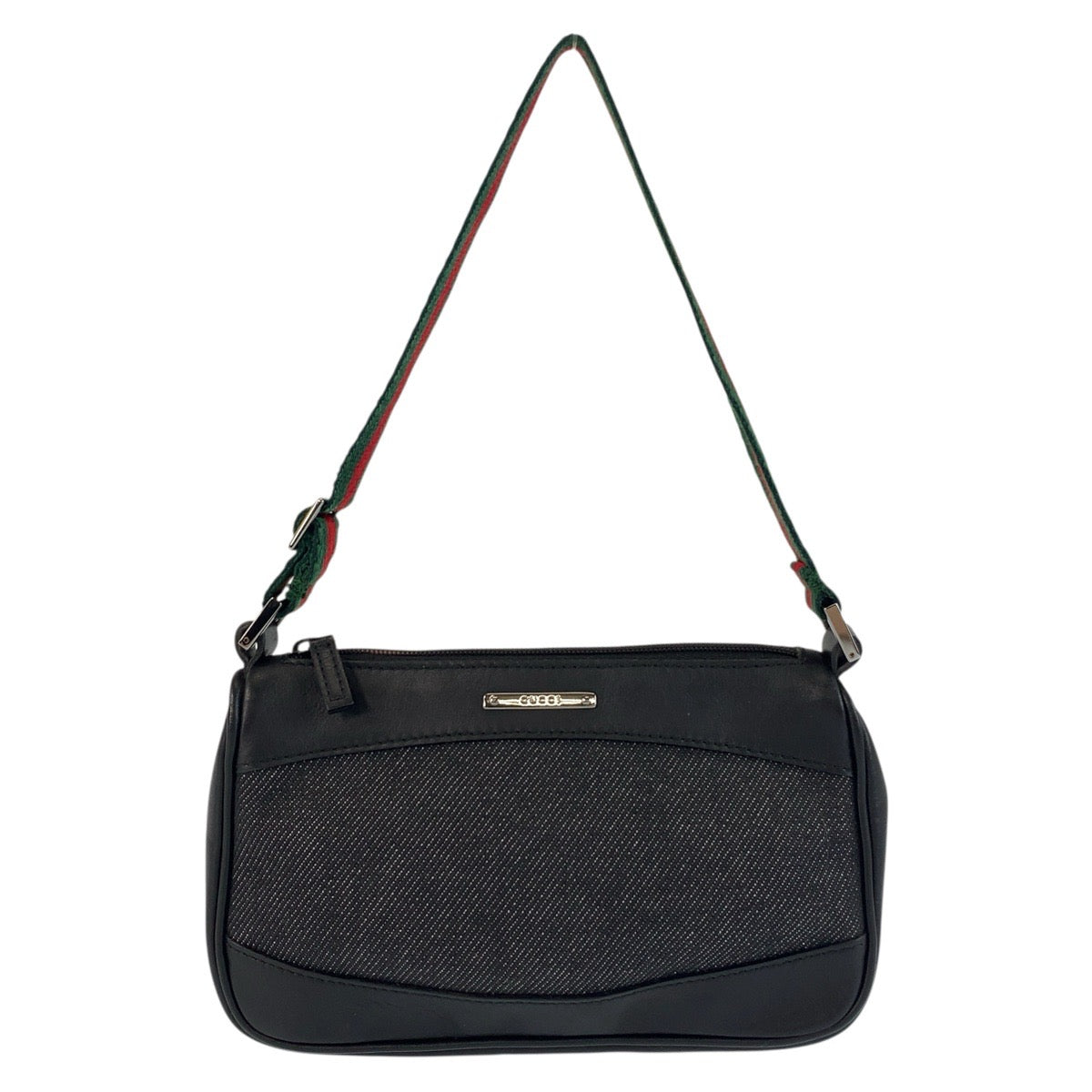 Gucci Sherry Line Handbag Leather Canvas Travel Bag Handbag 1