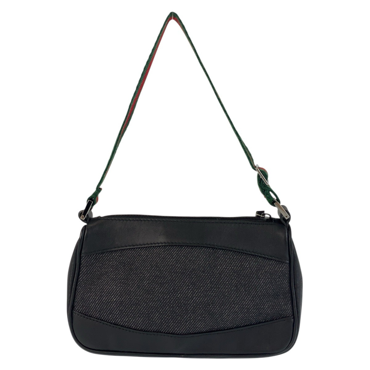 Gucci Sherry Line Handbag Leather Canvas Travel Bag Handbag 1