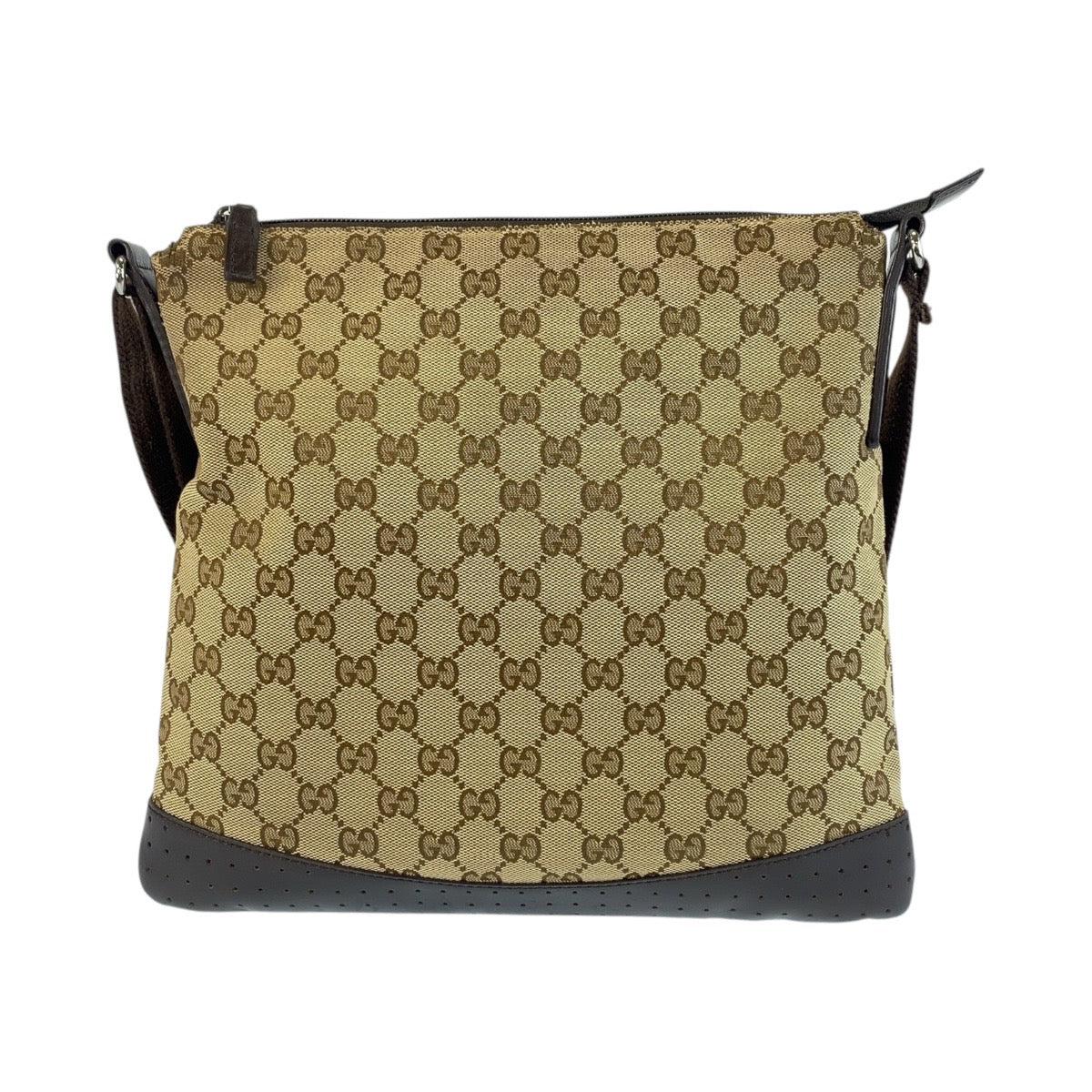 Gucci Shoulder Bag Leather Canvas Bag 13