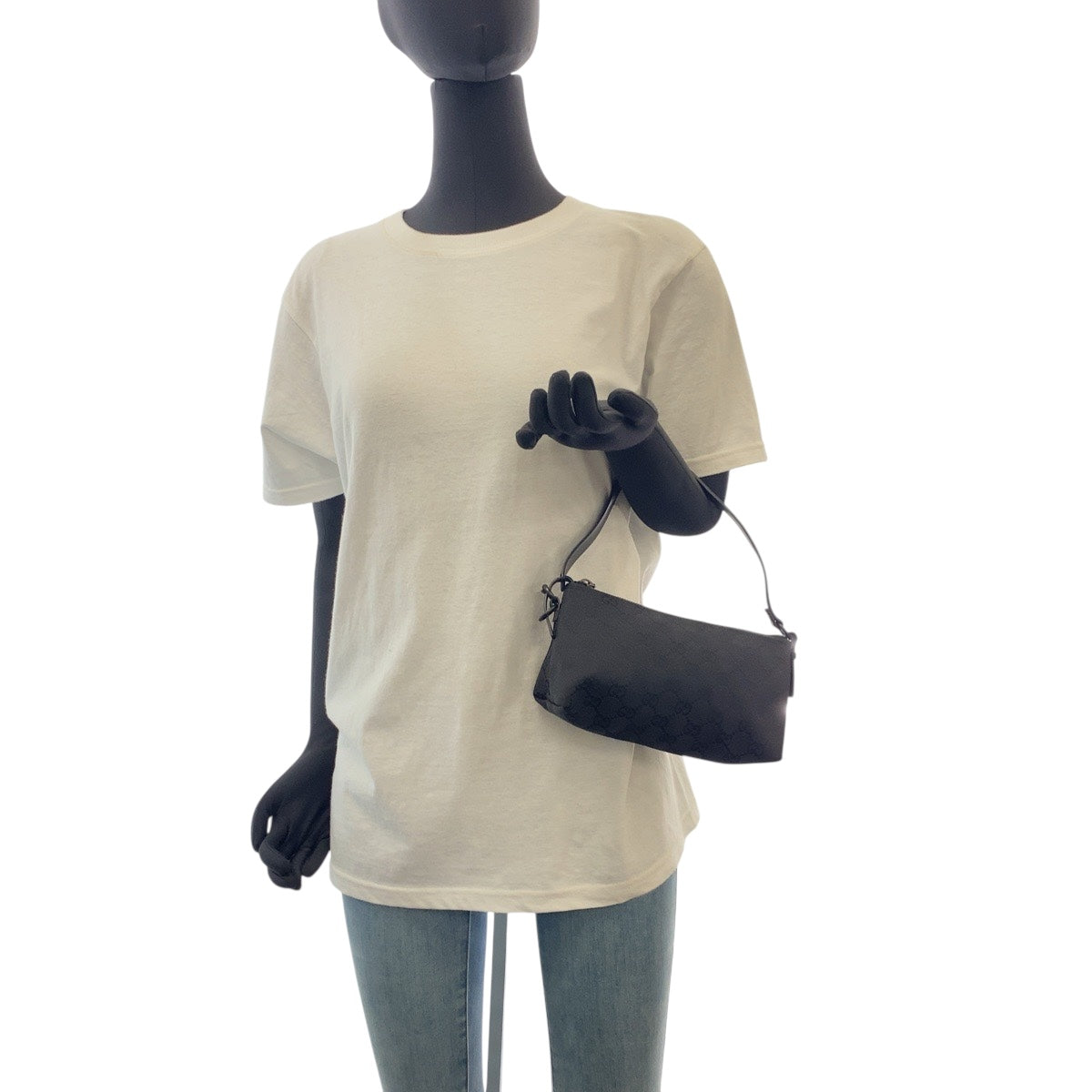 Gucci GG Canvas Black Handbag