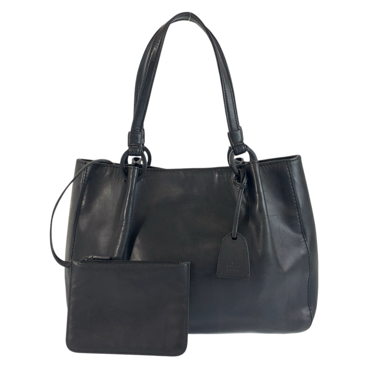 Gucci Leather Black Tote Bag 3