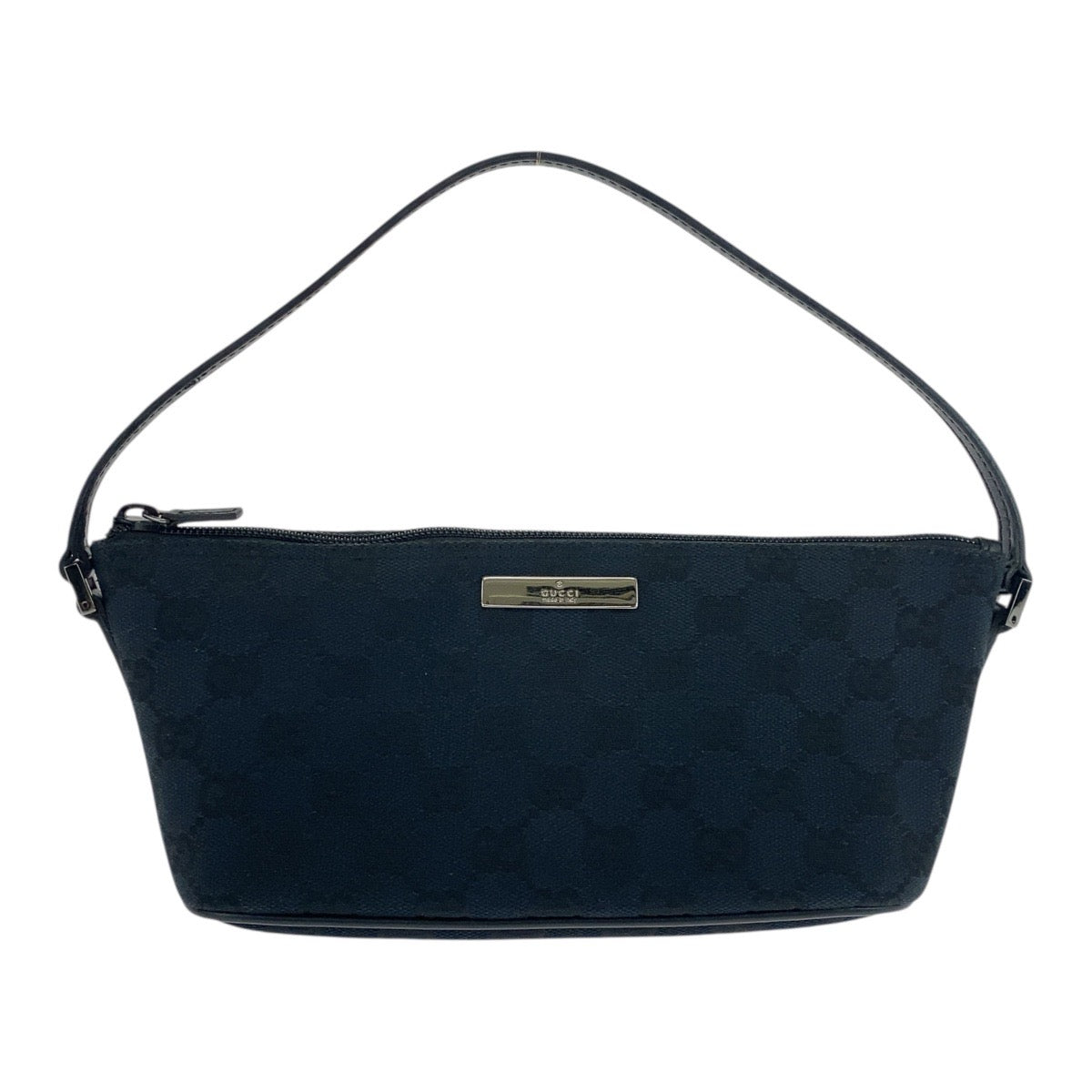 Gucci Gucci Gg Canvas Leather Handbag 11 Travel Bag