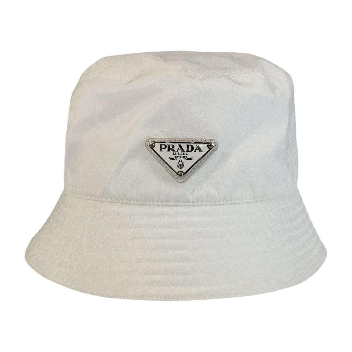 Hat Silvermetal Test Triangle With Logo Handbag Nylon White Travel Bag