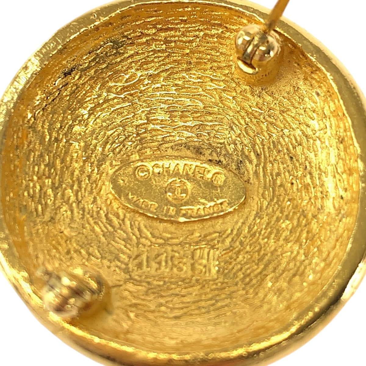 Chanel Brooch plating COCO Mark Gold Handbag