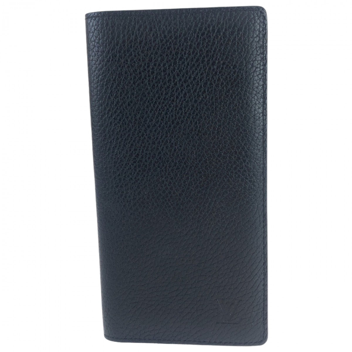 Louis Vuitton Long Purse M58192 Noir Taurillon Leather Black Wallet Case