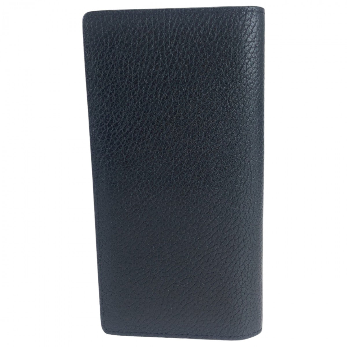 Louis Vuitton Long Purse M58192 Noir Taurillon Leather Black Wallet Case