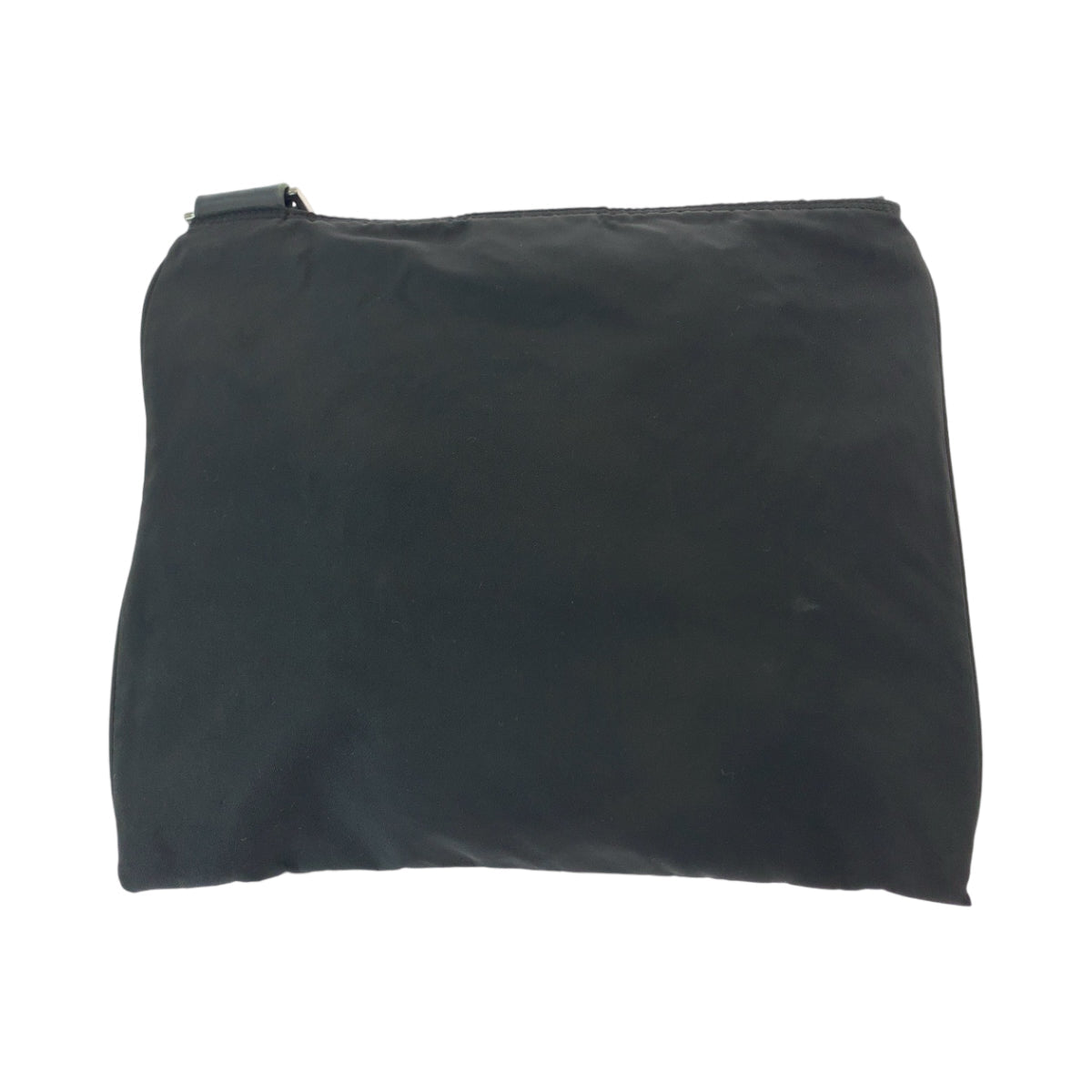 Shoulder Bag Metal Test Triangle With Logo Nylon Black