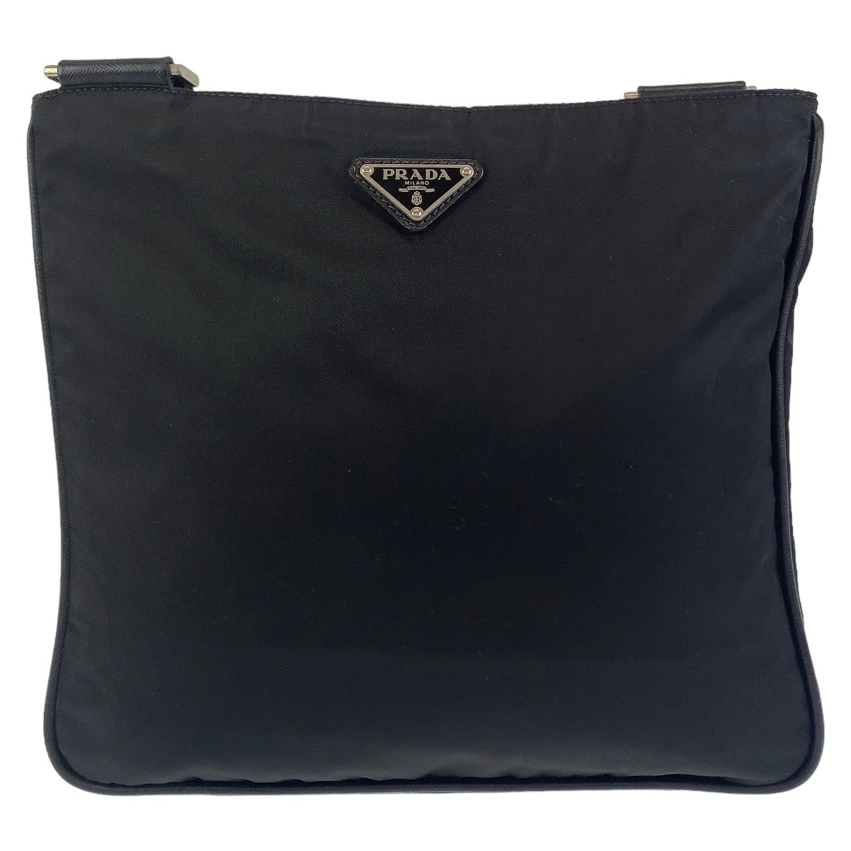 Prada Tessuto Triangle Shoulder Bag Logo