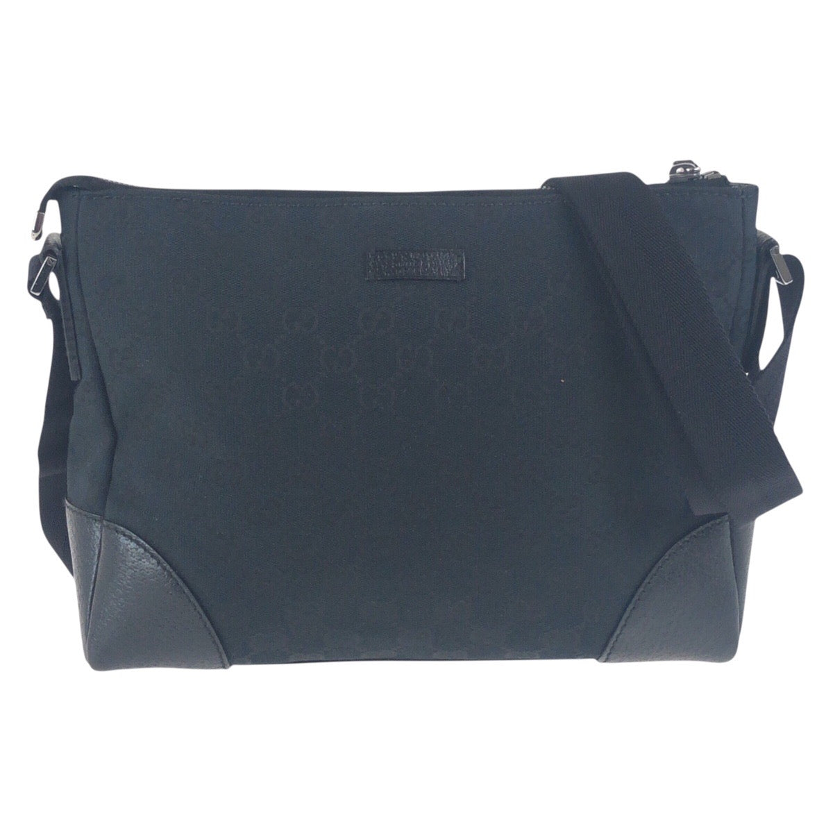 Gucci Shoulder Bag Leather Canvas Bag 19