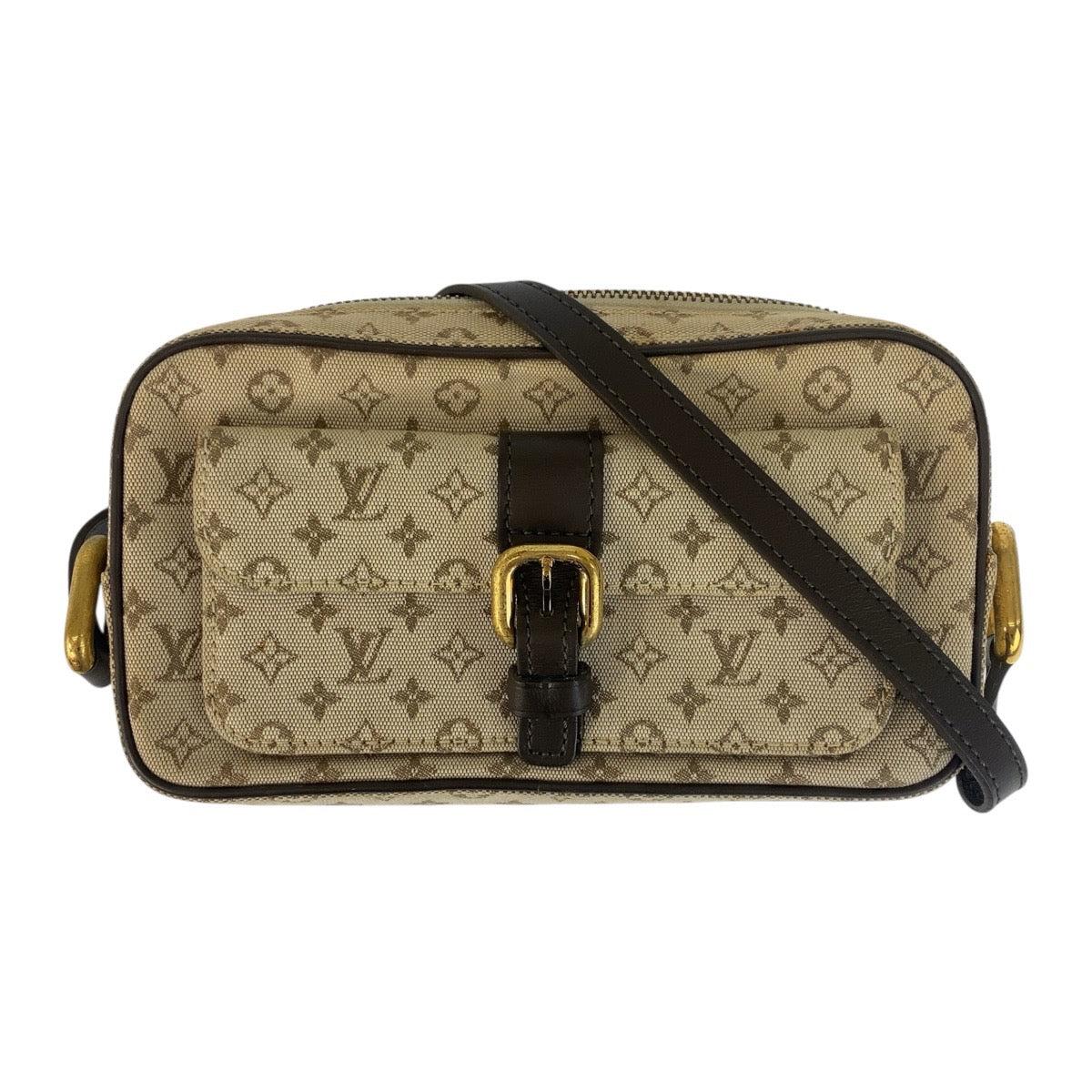 Louis Vuitton M92218 Gold Monogram Canvas Brown Beige Shoulder Bag