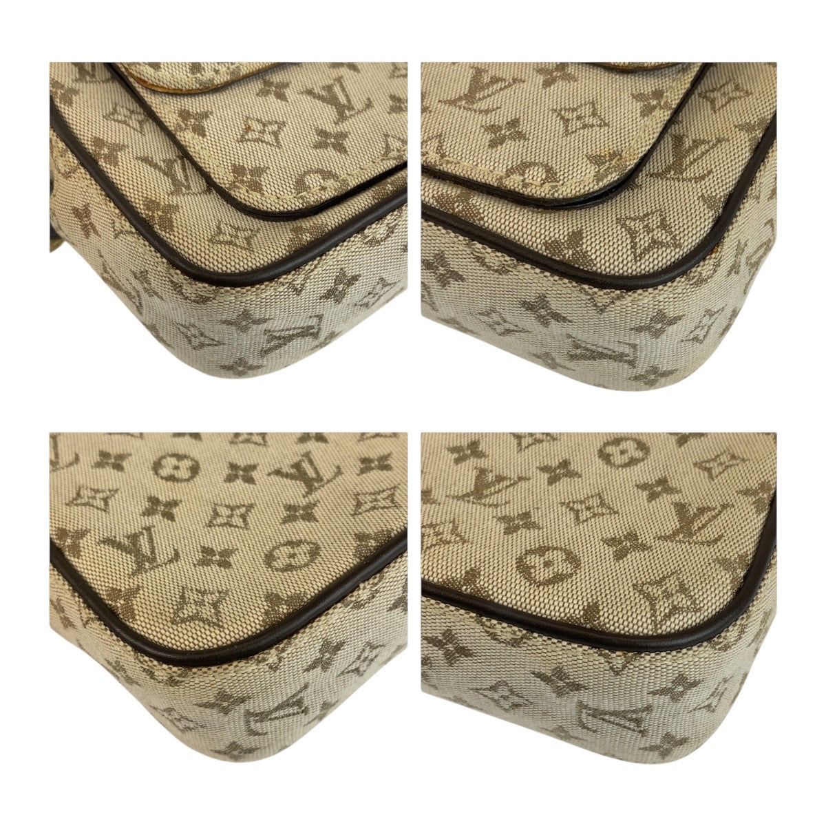 Louis Vuitton M92218 Gold Monogram Canvas Brown Beige Shoulder Bag