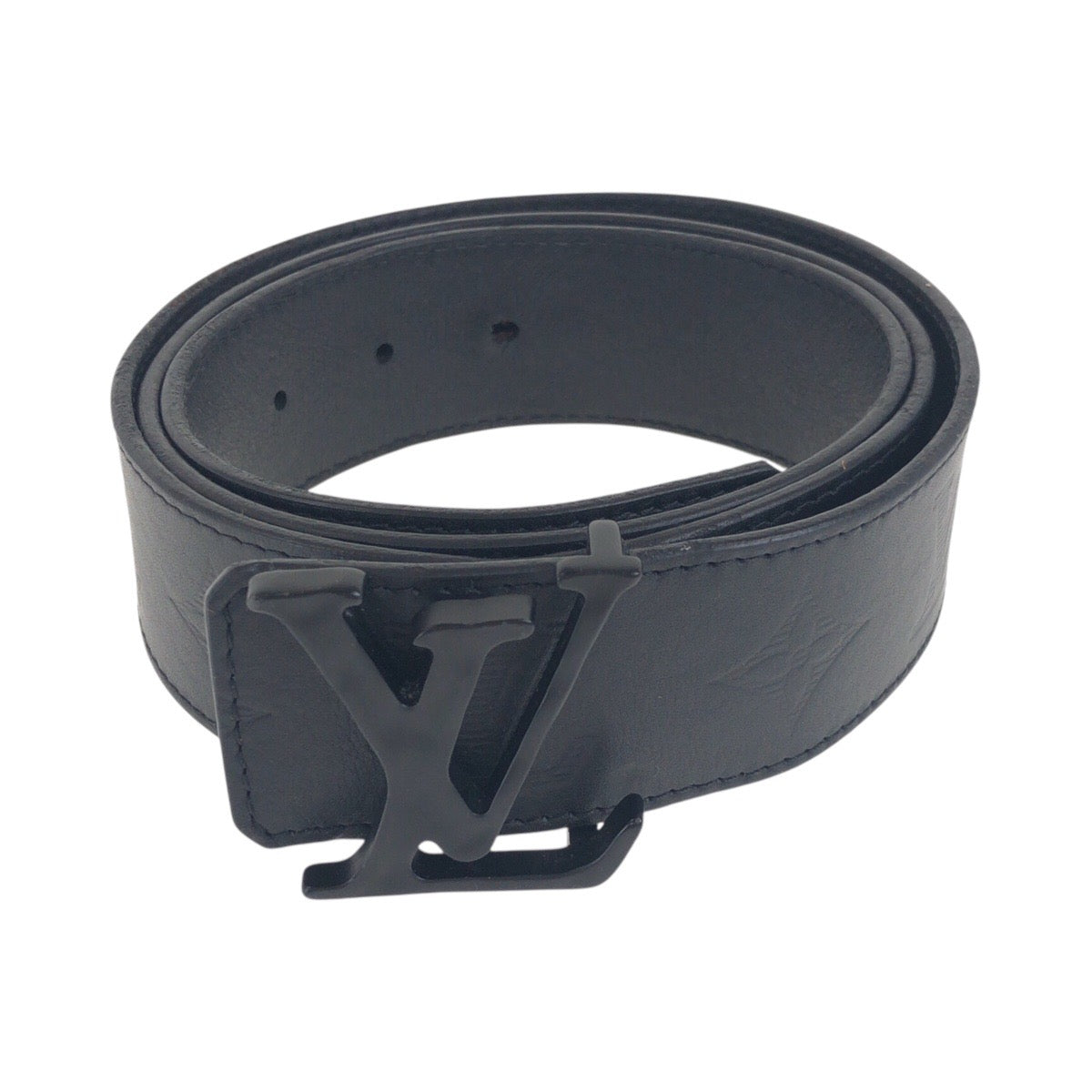 Louis Vuitton M0220 D shadow Saintur 40 Monogram Leather Black Belt