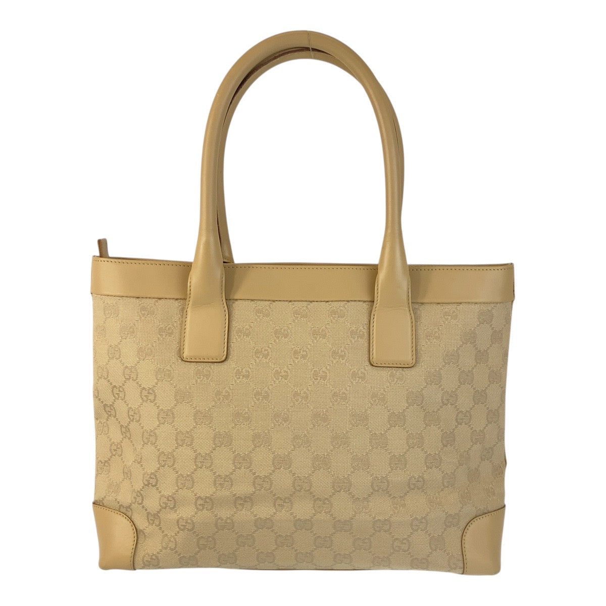 Gucci 2Way Bag Leather Canvas Travel Bag Bag 32