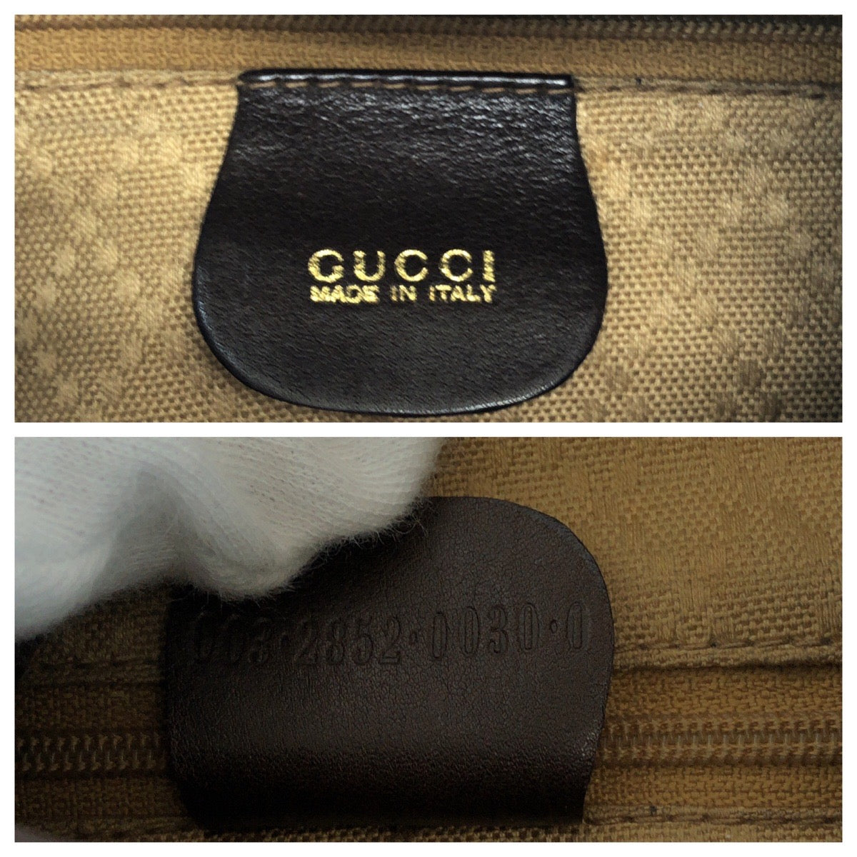 Gucci Bamboo Backpack Leather Backpack 14