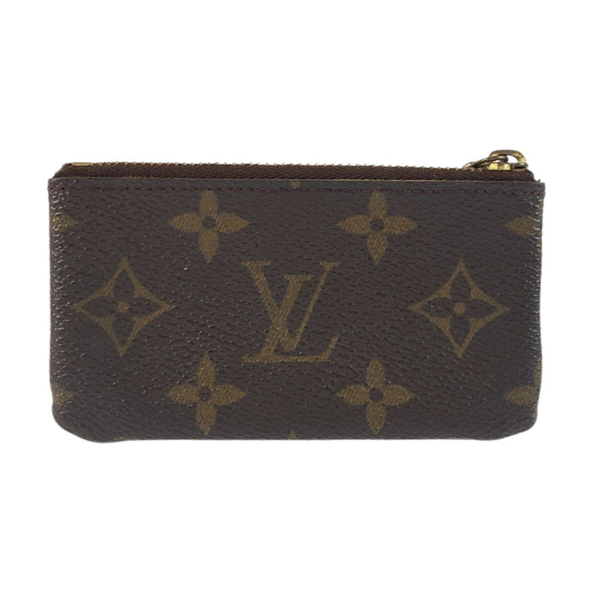Louis Vuitton Coin M62650 PVC Pochette cree Monogram Brown Clutch Bag