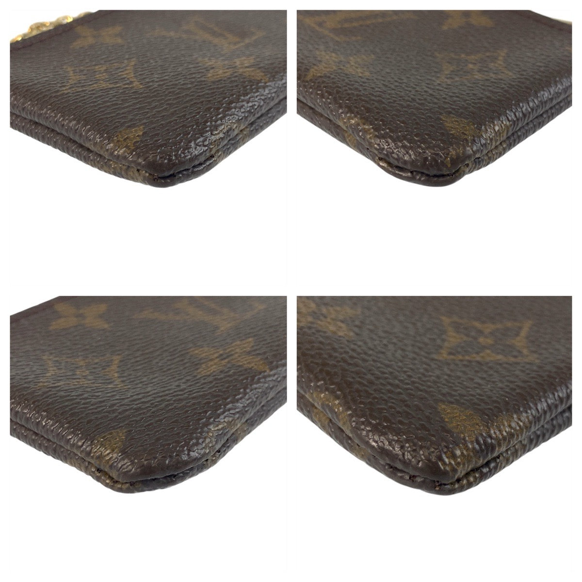 Louis Vuitton Coin M62650 PVC Pochette cree Monogram Brown Clutch Bag