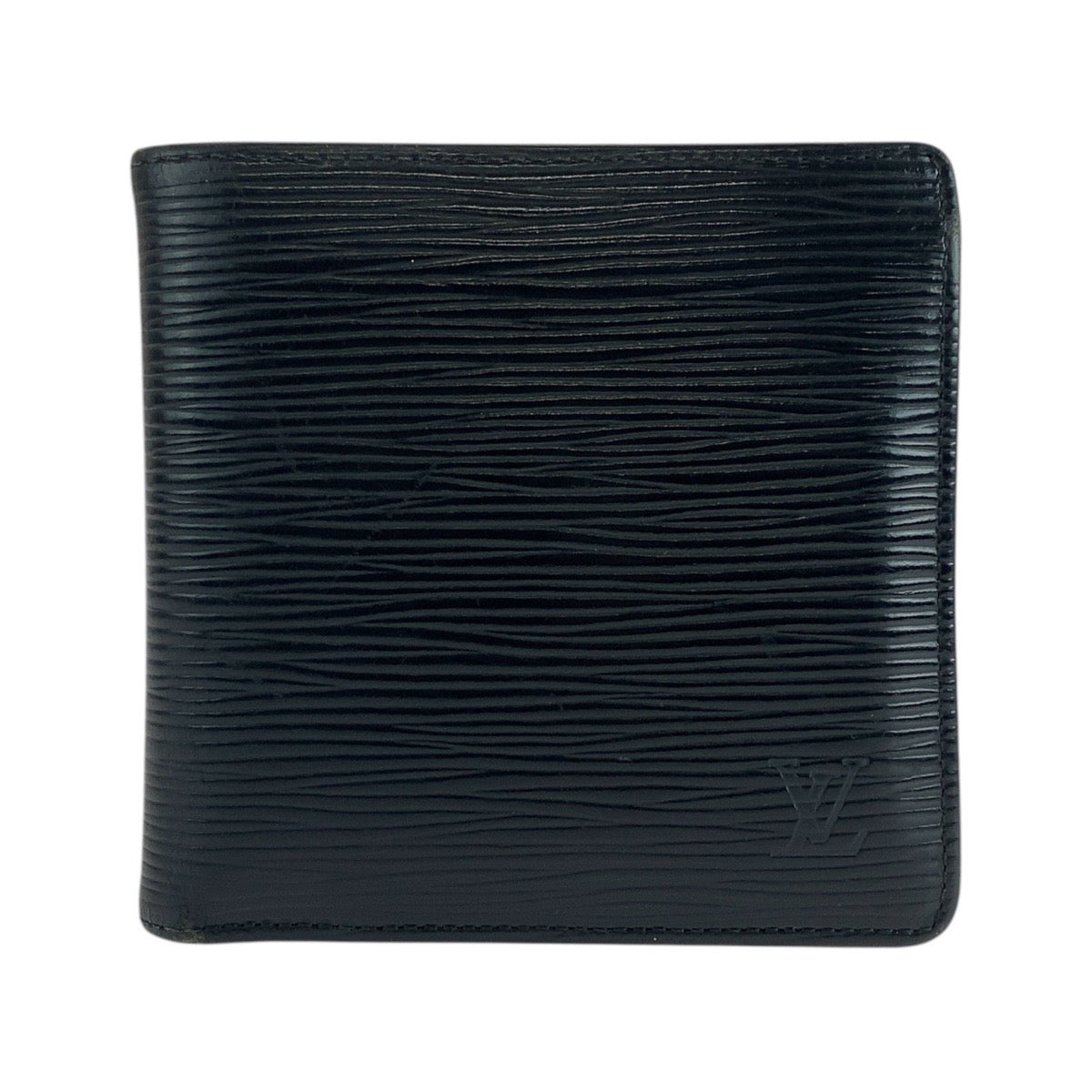 Louis Vuitton Bifold M60612 Noir Epi PortefeuilleMarco Leather Black Wallet Case