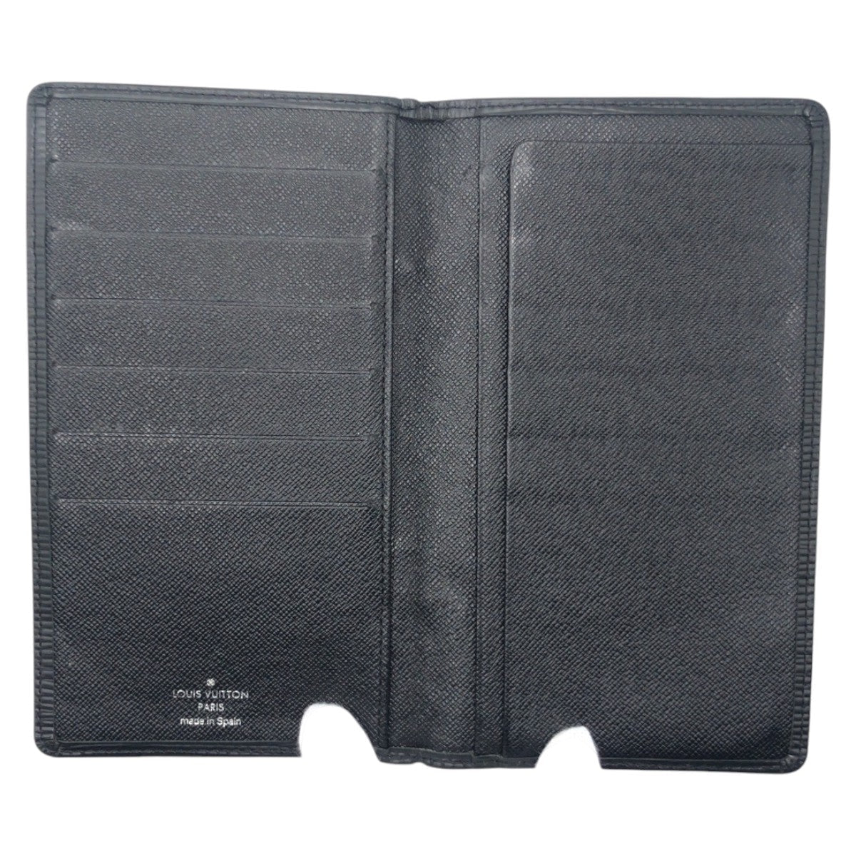 Louis Vuitton Long Purse M63212 Epi Leather Black Wallet Case