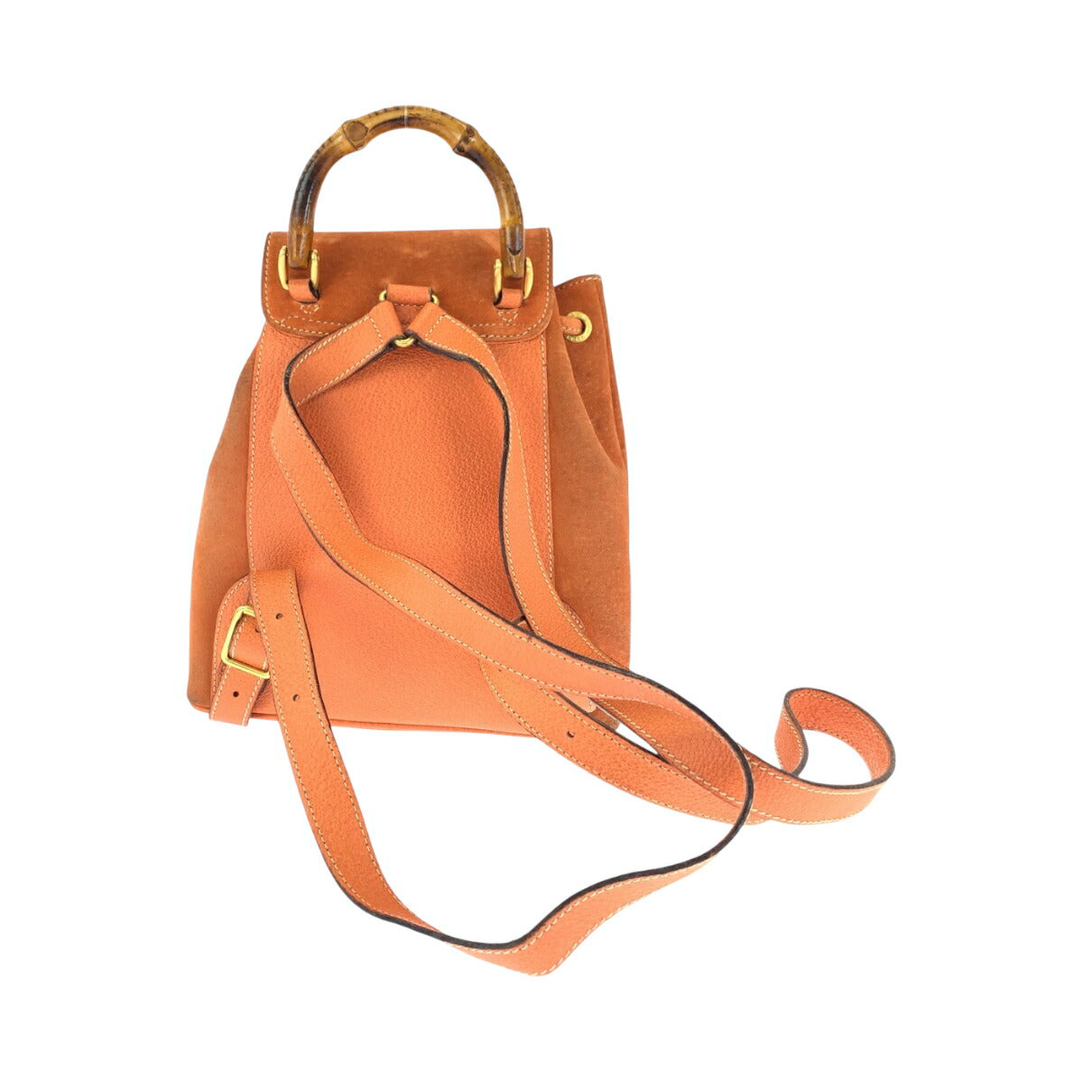 Gucci Bamboo Backpack Suede