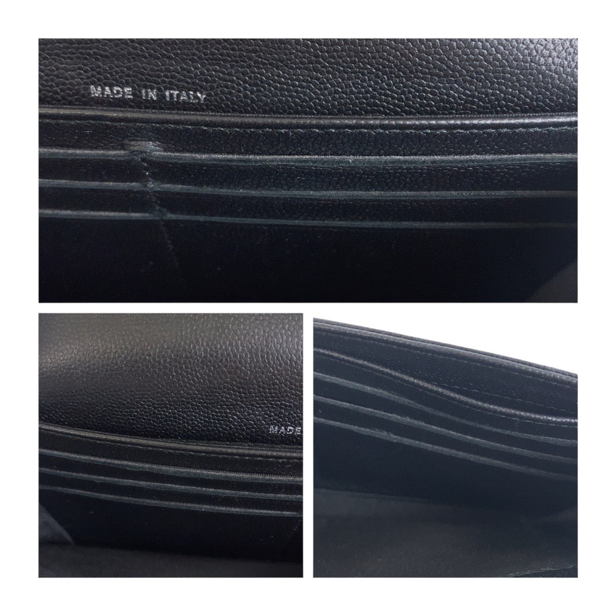 Chanel Boy Chanel Caviar Long Wallet