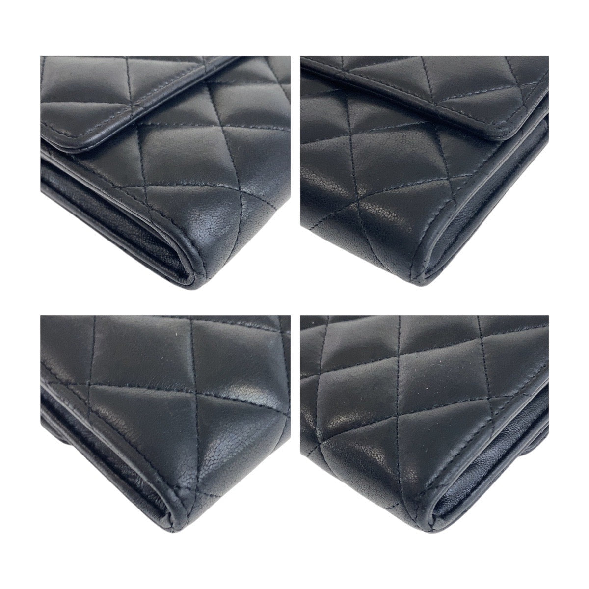 Chanel Matelasse Lambskin Long Wallet