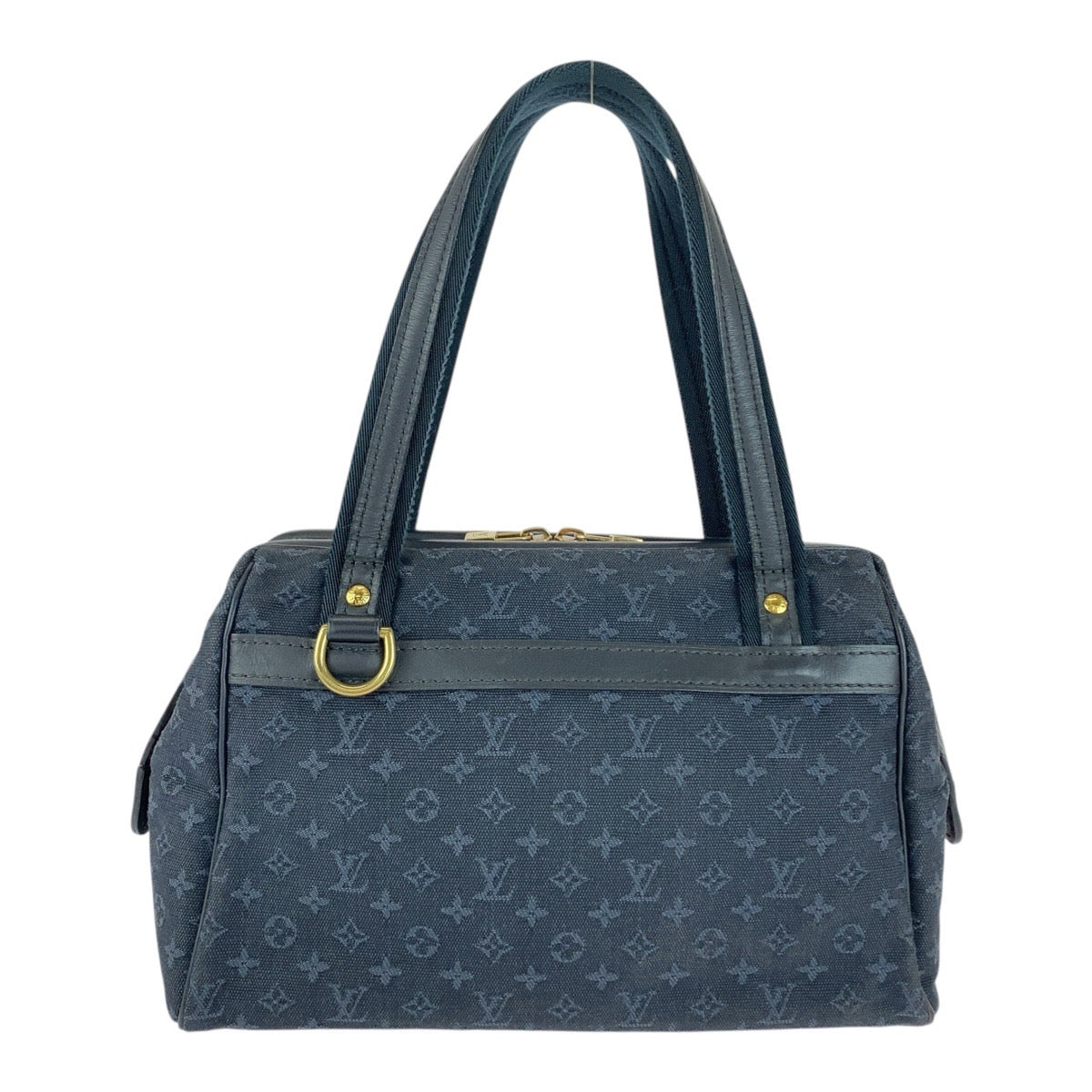 Louis Vuitton M92414 Monogram Canvas Gold Navy Mini Bag