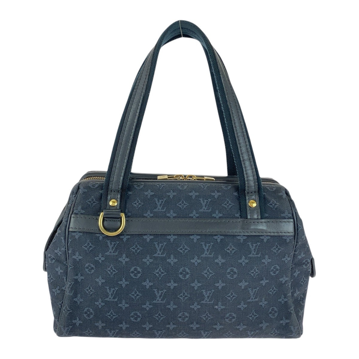 Louis Vuitton M92414 Monogram Canvas Gold Navy Mini Bag