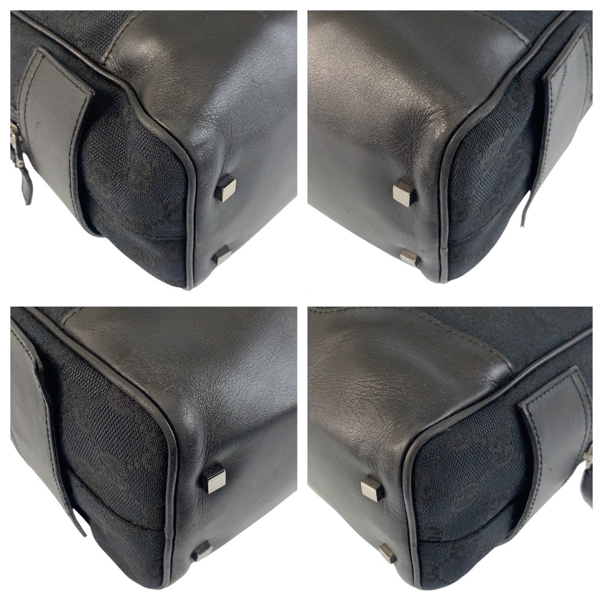Gucci Shoulder Bag Leather Canvas Bag 22