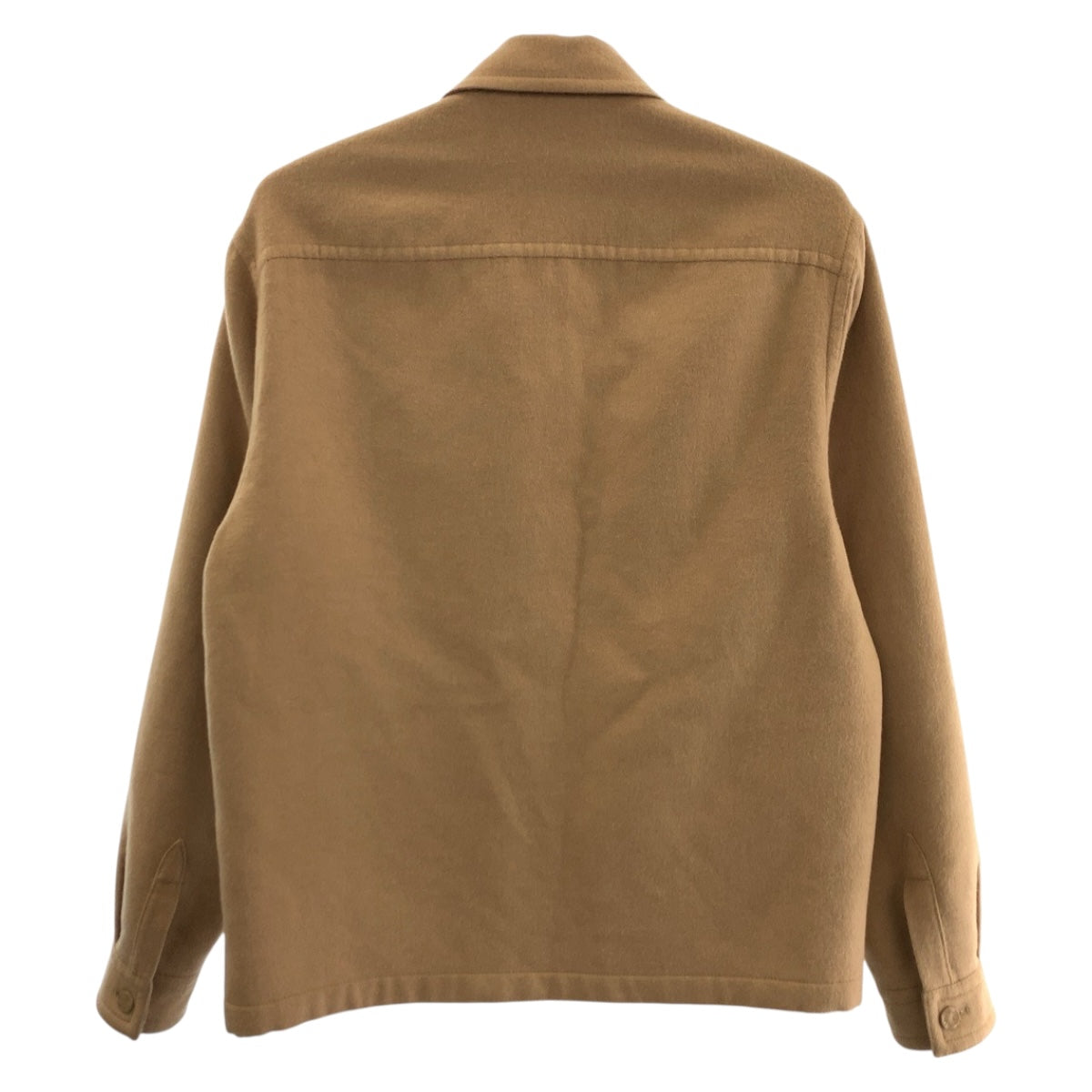 Louis Vuitton Military jacket 1AFA42 SilverMetal Face Wool Beige Apparel
