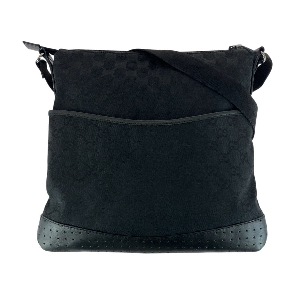 Gucci Shoulder Bag Leather Canvas Bag 26