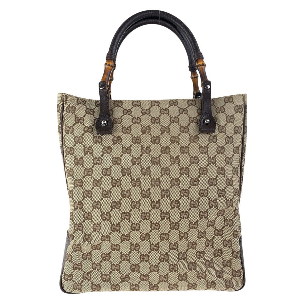 Gucci Bamboo Tote Bag Canvas Tote Bag