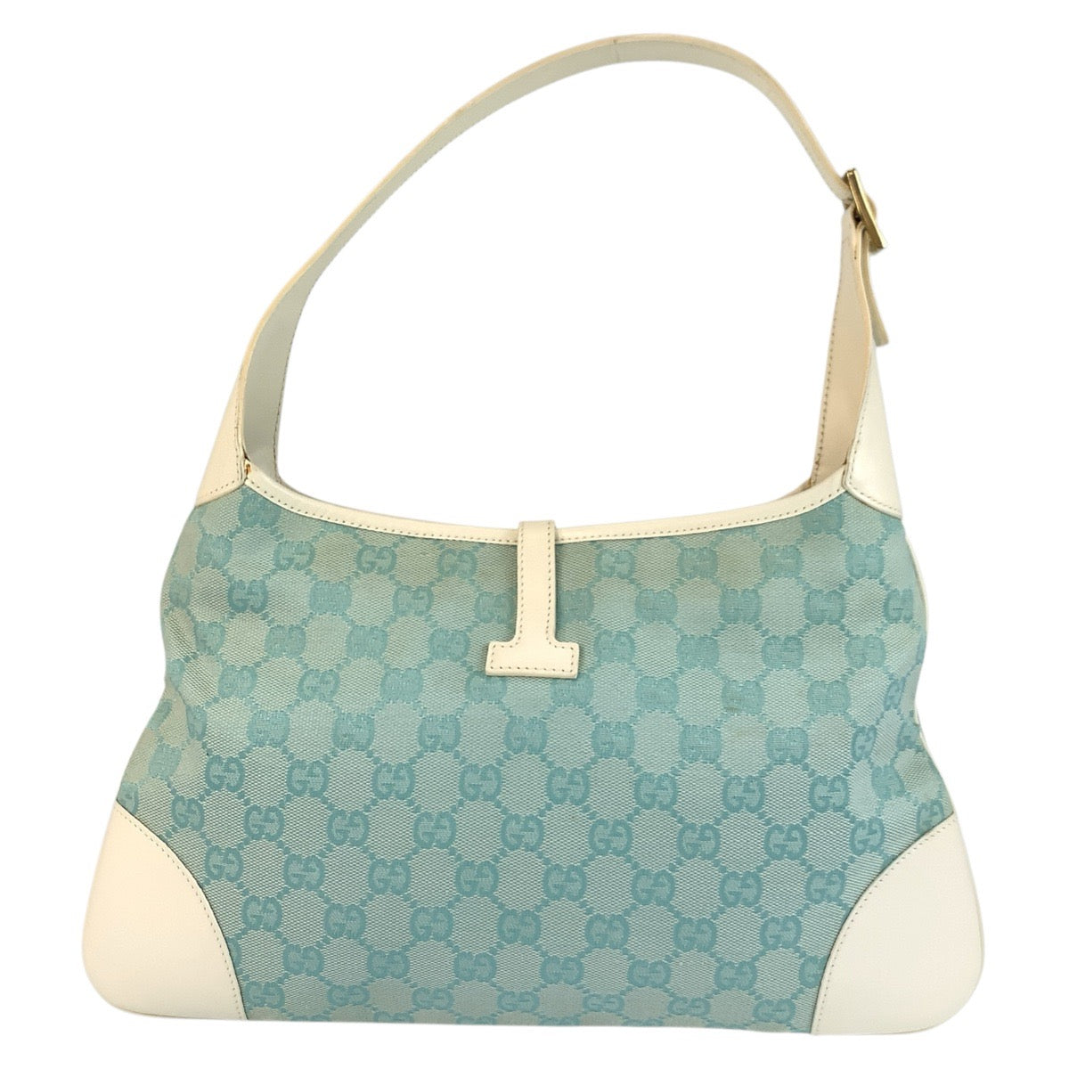 Gucci Jackie Shoulder Bag Leather Canvas Bag 1